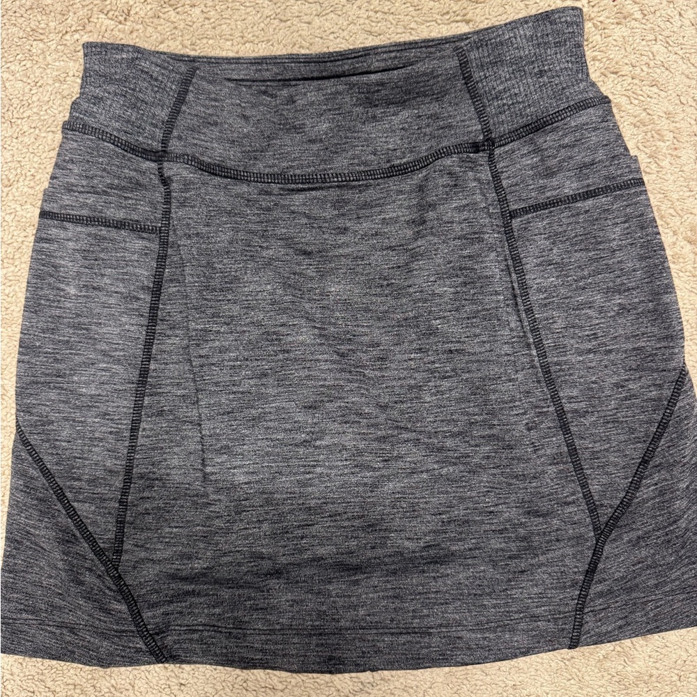 Athleta Charcoal Mini Skirt